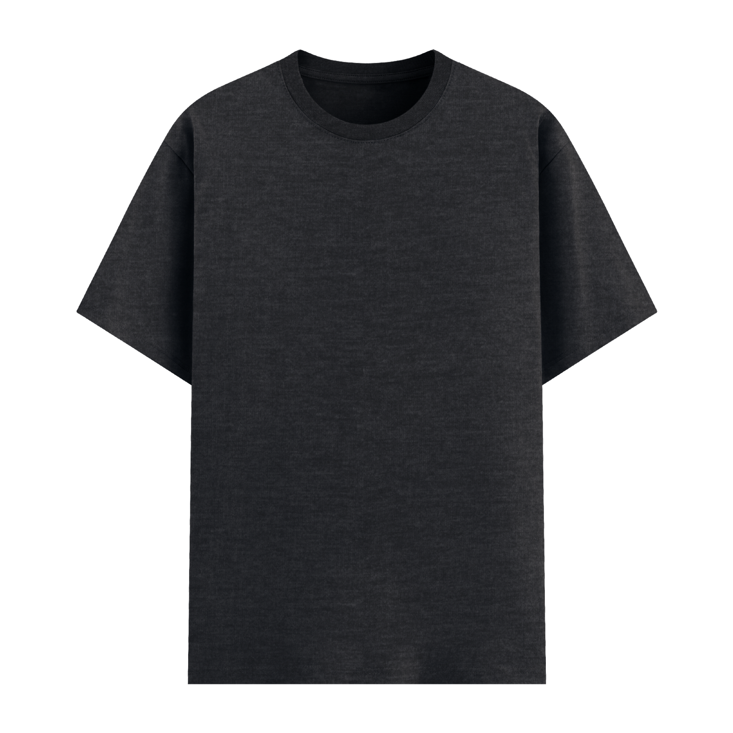 2-pack Unisex Fit T-shirts (Black melange & white)