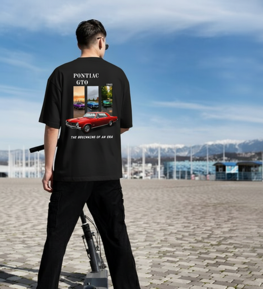 PONTIAC GTO Unisex Terry Oversized Tee