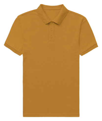 2-pack Male polo T-shirts (Mustard Yellow & royal blue)