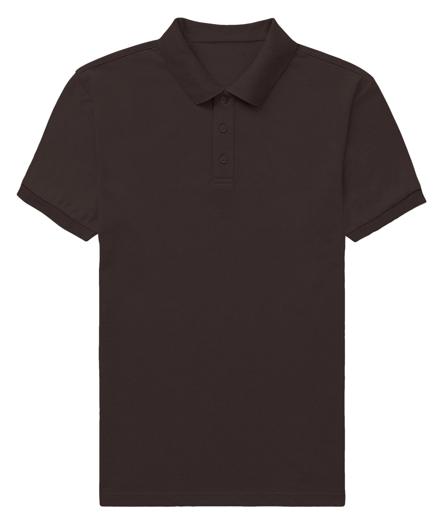 2-pack Male Polo T-shirts (Black & Coffee Brown)