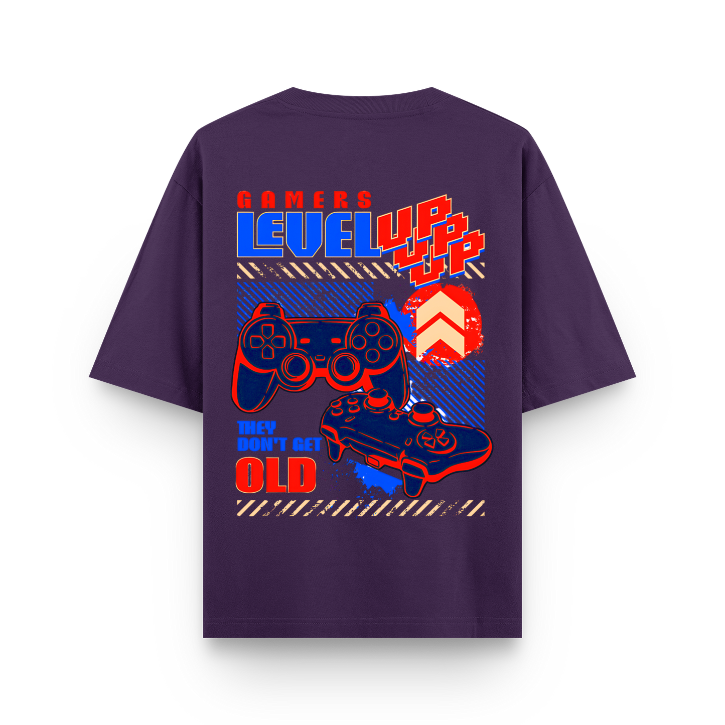 Gamers level up | Unisex Oversized Classic T-Shirt