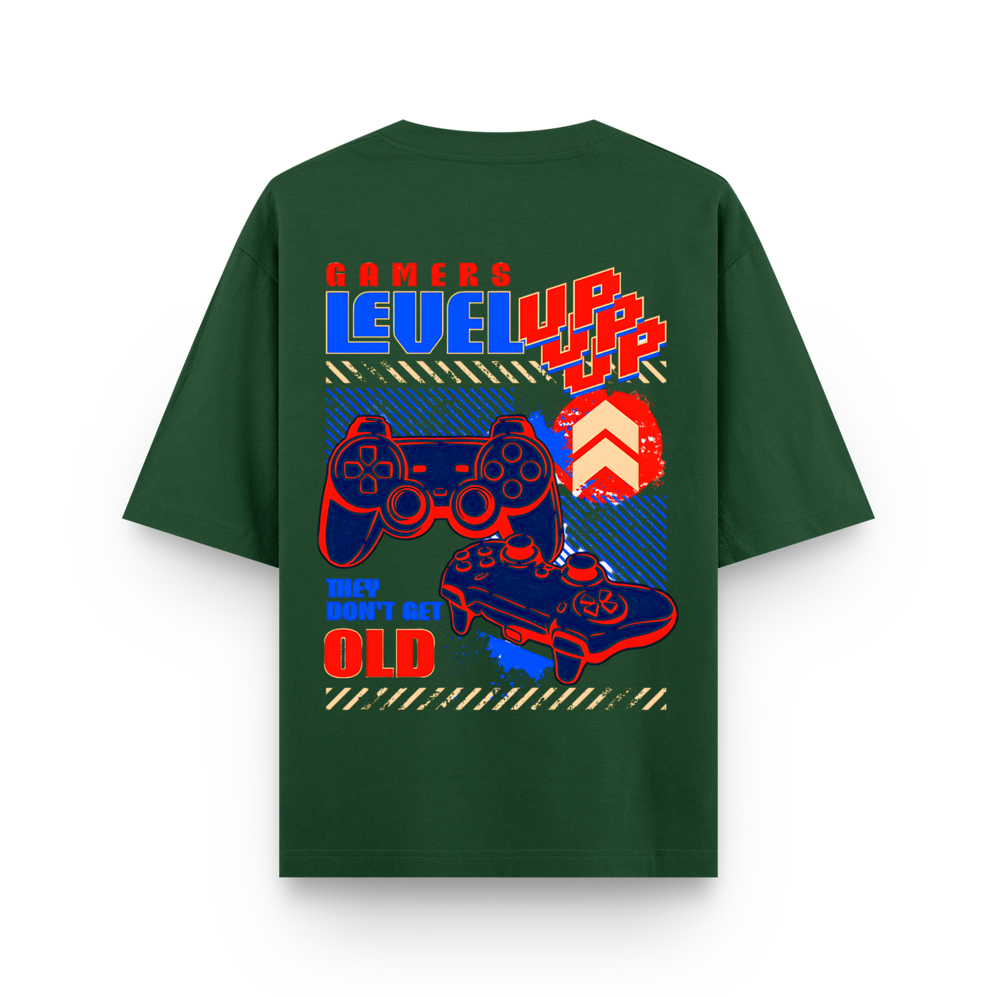 Gamers level up | Unisex Oversized Classic T-Shirt