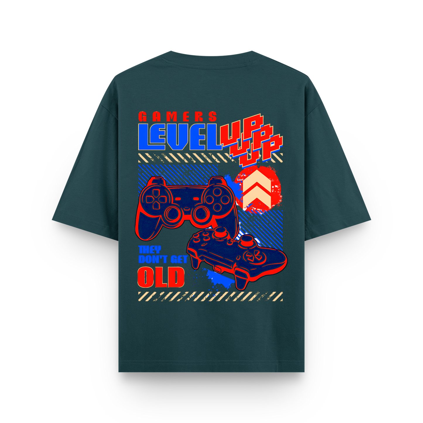 Gamers level up | Unisex Oversized Classic T-Shirt