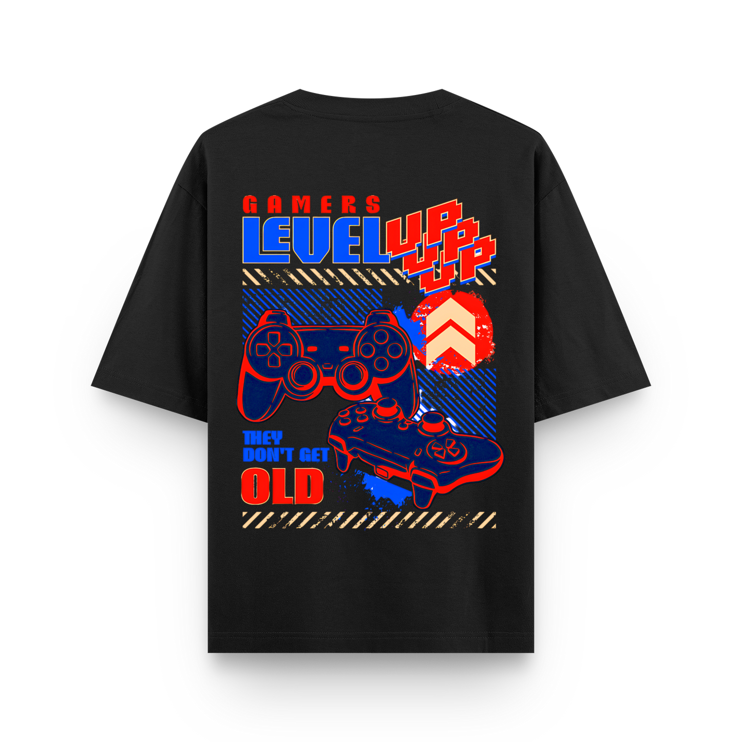 Gamers level up | Unisex Oversized Classic T-Shirt