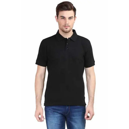2-pack Male Polo T-shirts (Black & Coffee Brown)