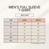 1744980516sizechart.png Men's Full Sleeve T-Shirt