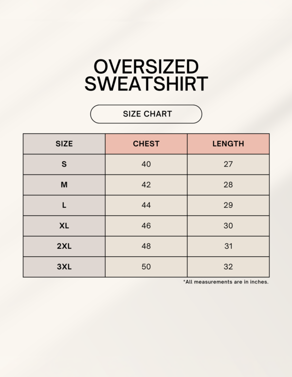 Unisex Oversized Sweatshirt