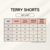 1745038382sizechart.png Men's Terry Shorts