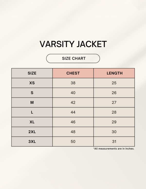 Unisex Varsity Jacket