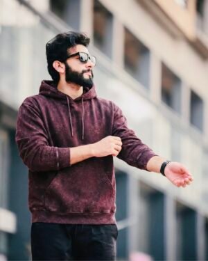 Unisex Acid Washed Hoodie