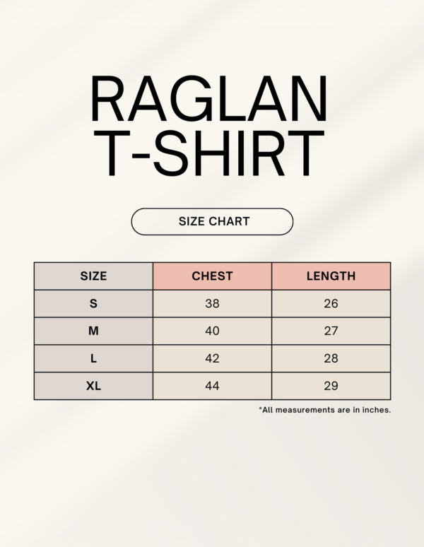 1744970312RaglanSizeChart.png Unisex Raglan T-Shirt