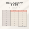 1744976688TerryteeSizeChart.png Unisex Terry Oversized Tee