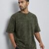 Unisex Acid Washed Oversized Tee