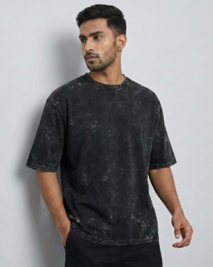 Unisex Acid Washed Oversized Tee